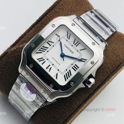 BV Factory Cartier Santos Cartier Watch Copy QuickSwitch Band